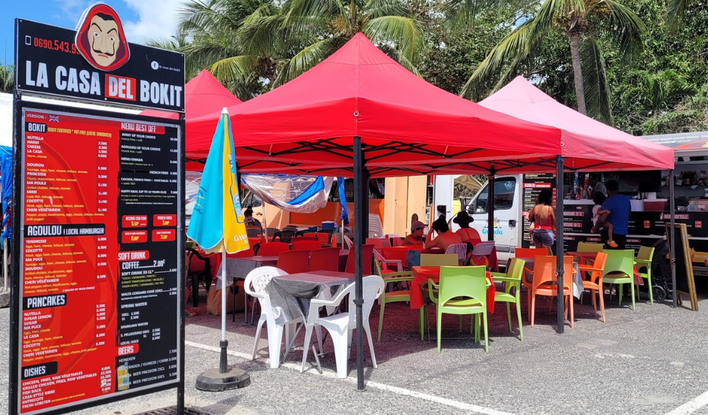 La casa del bokit sainte-anne Guadeloupe