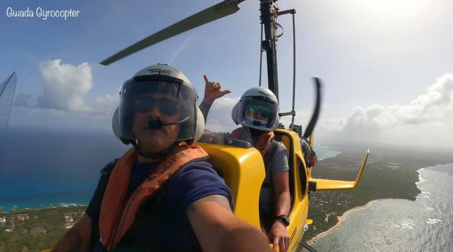 Découvrez l'expérience en gyrocoptère en Guadeloupe