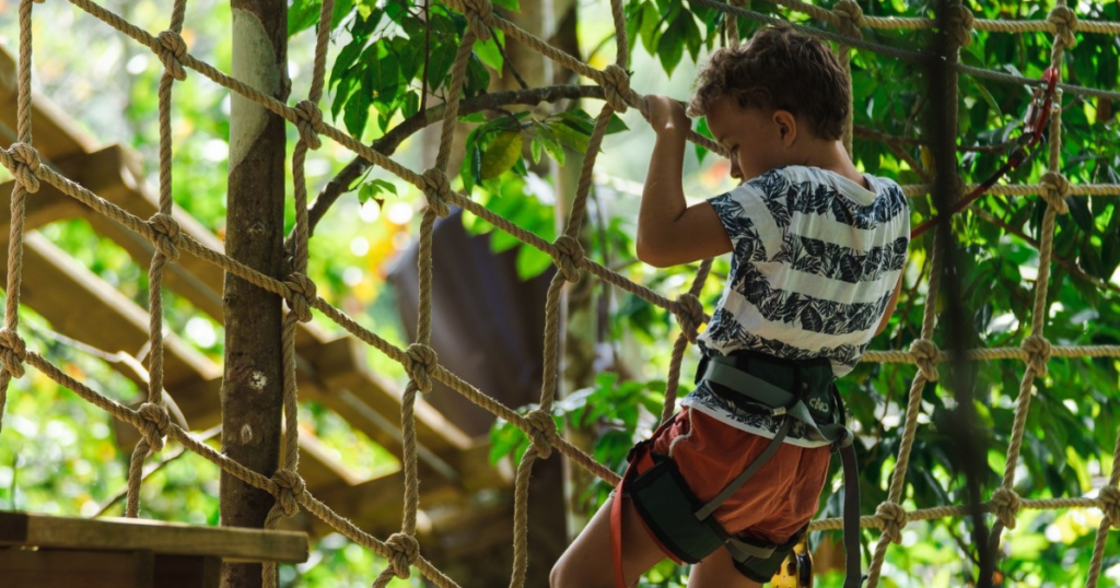 Akropark activité à faire en famille en Guadeloupe