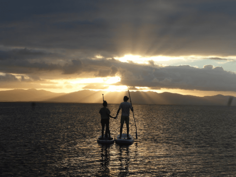 Paddle grand cul-de-sac marin