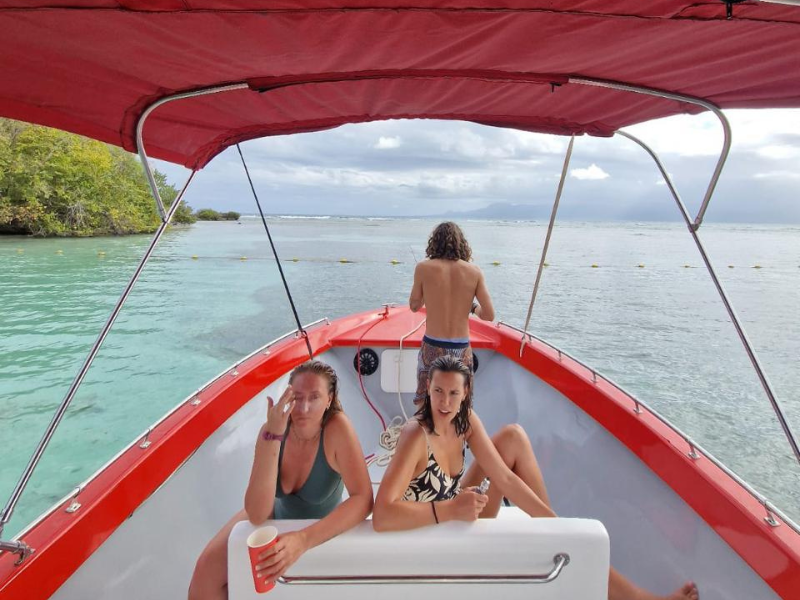 Excursion dans le grand cul de sac marin tout compris avec visite de l'îlet caret