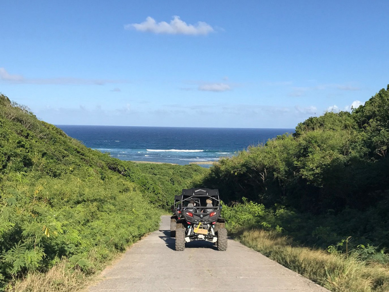 Petit-Canal entre mer et terre