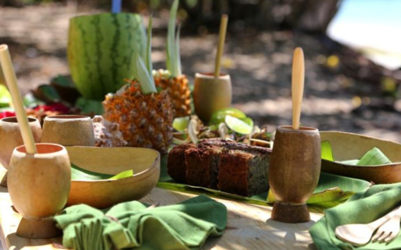 Atelier cuisine sur la plage en Guadeloupe