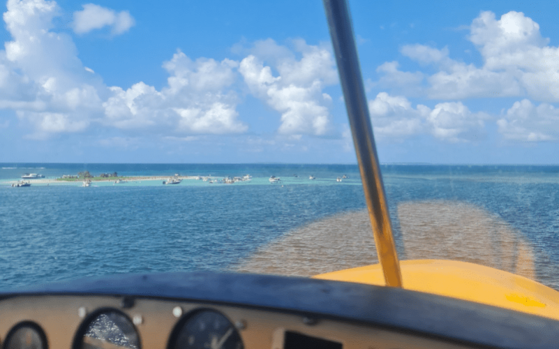 Survol de la Guadeloupe en hydravion