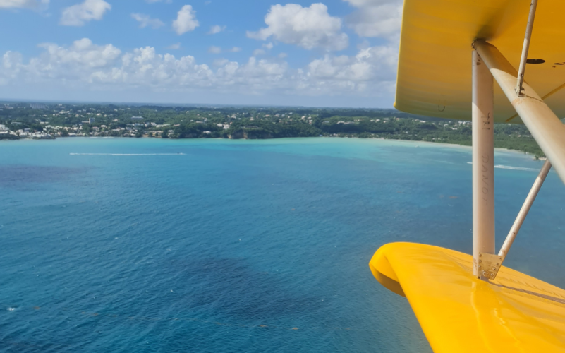 Survol de la Guadeloupe avec les îles du ciel Guadeloupe