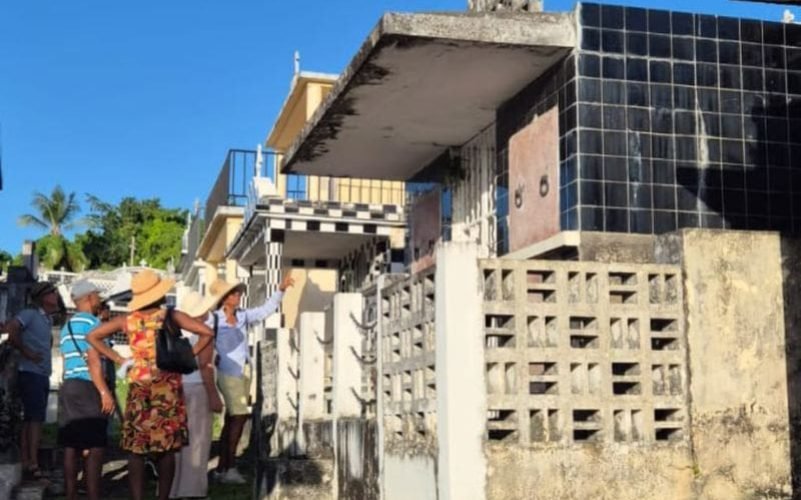 visite guidée du cimetière de Morne-à-l’Eau
