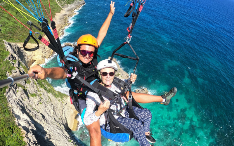 Air Guadeloupe Parapente en tandem au Moule