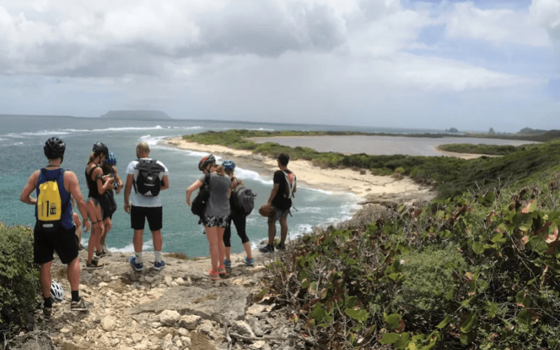 Excursion à vélo vtt en Guadeloupe