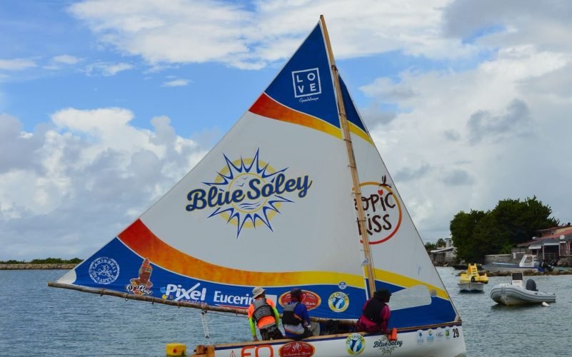 Blue soley - voile trad