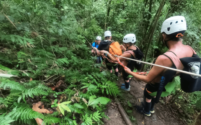 Canyoning à bouillante en Guadeloupe (2)