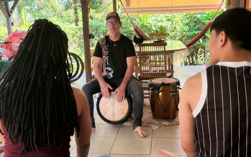 Initiation et cours de Gwoka avec Fabien, à Petit-Bourg en Guadeloupe
