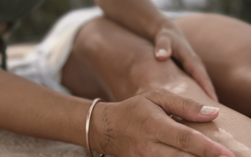 Massage "jardin tropical" en Guadeloupe à Sainte-Anne