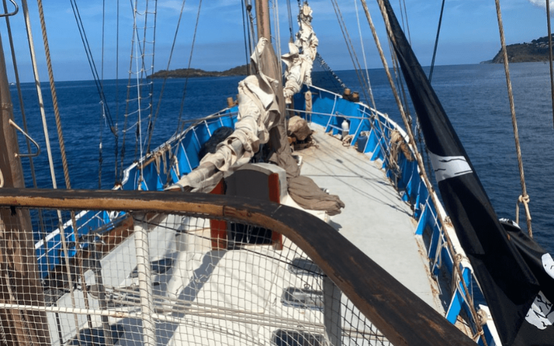 Journée en voilier en Guadeloupe. Voilier historique Starlahtt