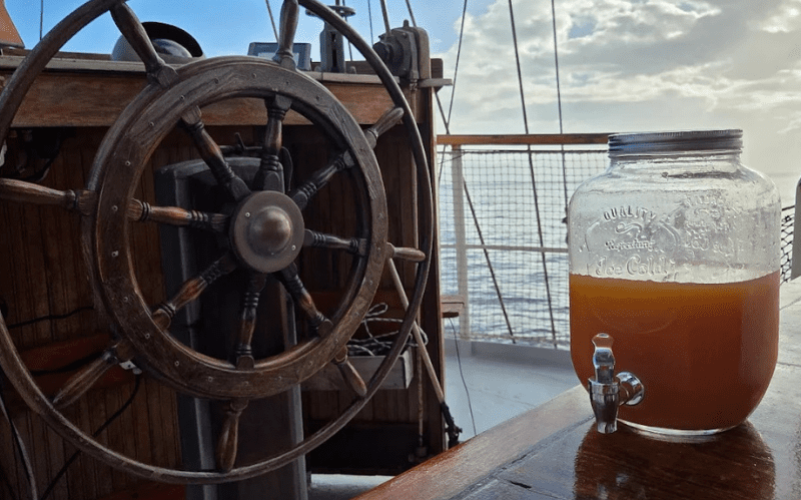 Journée en voilier en Guadeloupe. Voilier historique Starlahtt