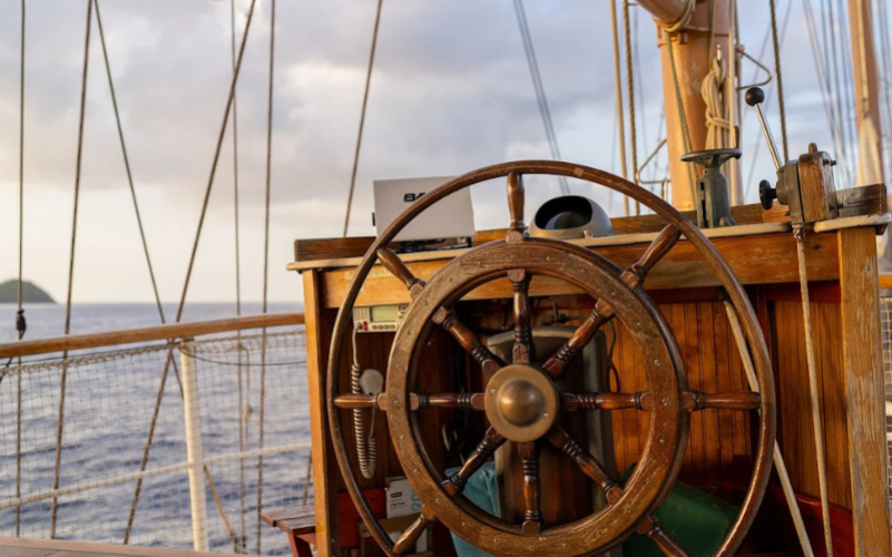 Journée en voilier en Guadeloupe. Voilier historique Starlahtt
