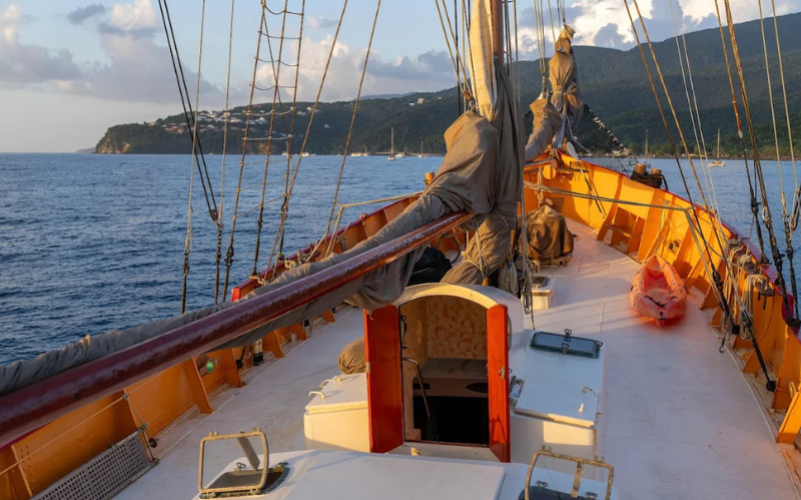 Journée en voilier en Guadeloupe. Voilier historique Starlahtt