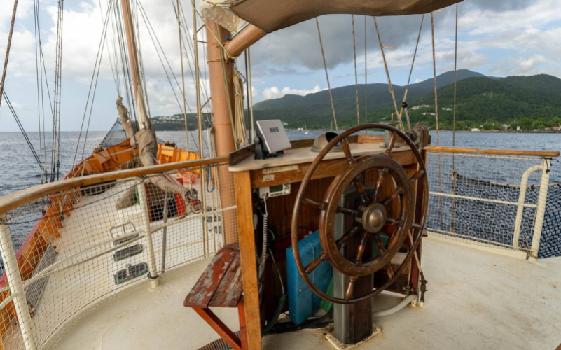 Journée en voilier en Guadeloupe. Voilier historique Starlahtt