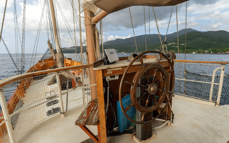 Journée en voilier en Guadeloupe. Voilier historique Starlahtt