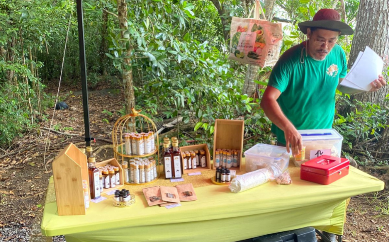 Visite guidée de la vanilleraie Karukera Vanilline en Guadeloupe à Sainte-Rose
