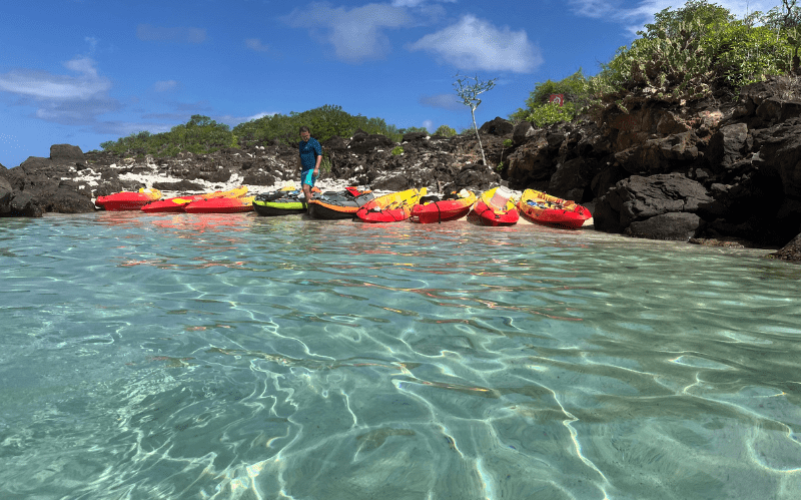 Explorez les Îlets Pigeon en kayak à Bouillante