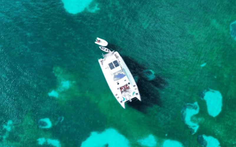découverte de Marie-Galante en catamaran avec Butterfly Tours. Journée all inclusive, rhum, plages et gastronomie créole en Guadeloupe.