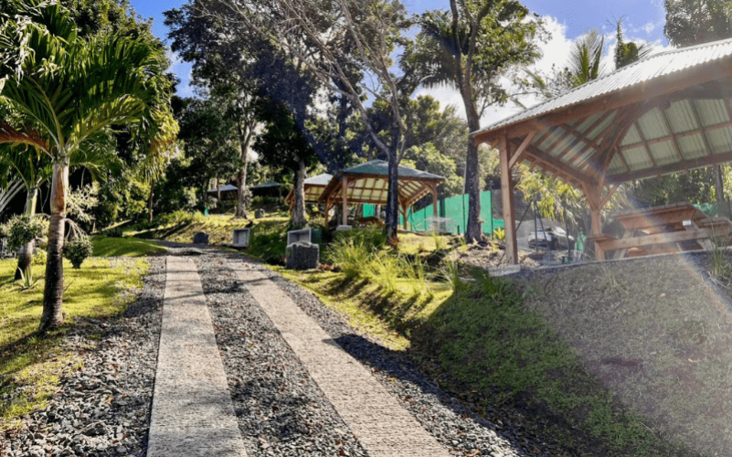 Parc de la Source à Bouillante en Guadeloupe