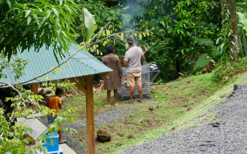 Parc de la Source à Bouillante en Guadeloupe