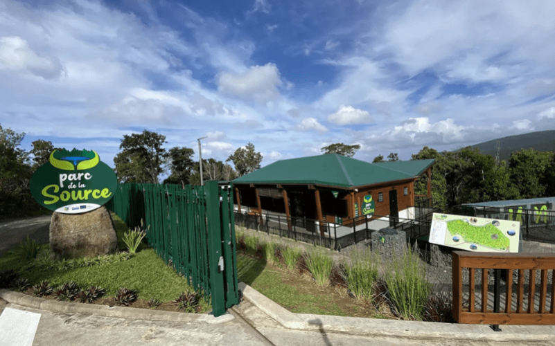 Parc de la Source à Bouillante en Guadeloupe