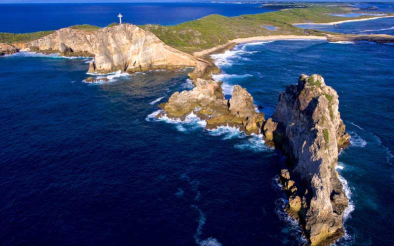 Pointe des chateaux ULM Caraibes