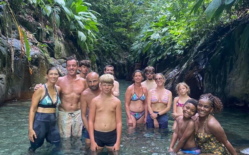 Randonnée au canyon moustique à Petit-Bourg en Guadeloupe avec Epic Tours