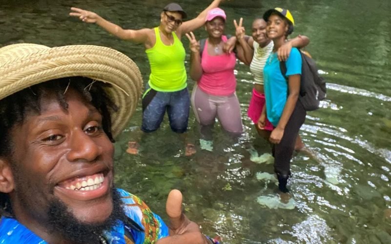 Randonnée au canyon moustique à Petit-Bourg en Guadeloupe avec Epic Tours