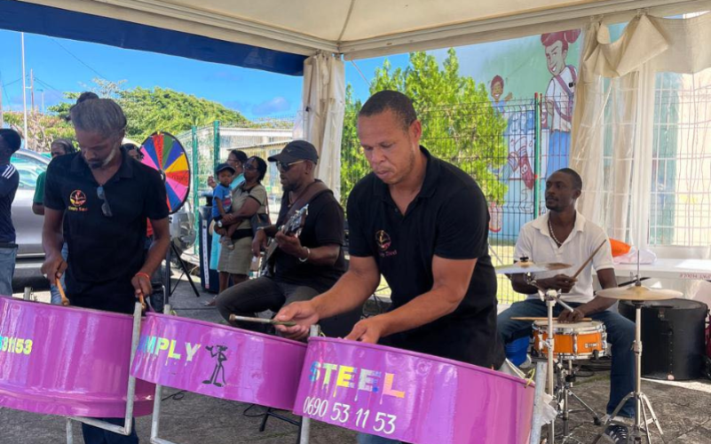 Cours de steel band guadeloupe