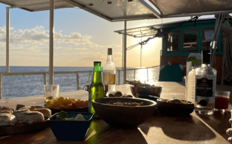 Sunset en voilier historique – Le Stahlratte (1903) Guadeloupe