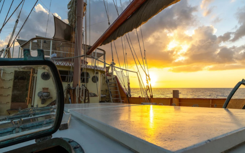 Sunset en voilier historique – Le Stahlratte (1903) Guadeloupe