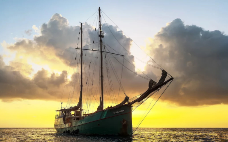 Sunset en voilier historique – Le Stahlratte (1903) Guadeloupe