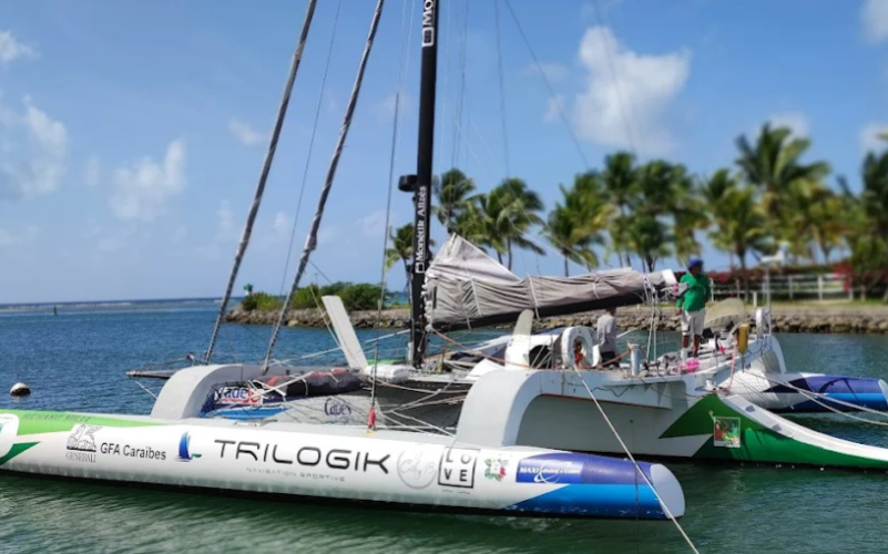 Excursion sur un bateau ayant fait la route du rhum en Guadeloupe