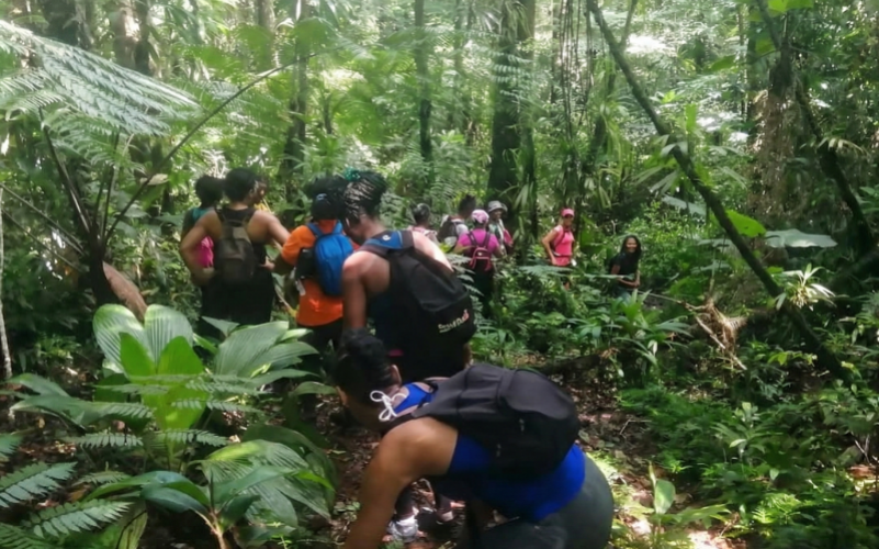 Randonnée secrète en Guadeloupe à Petit-Bourg