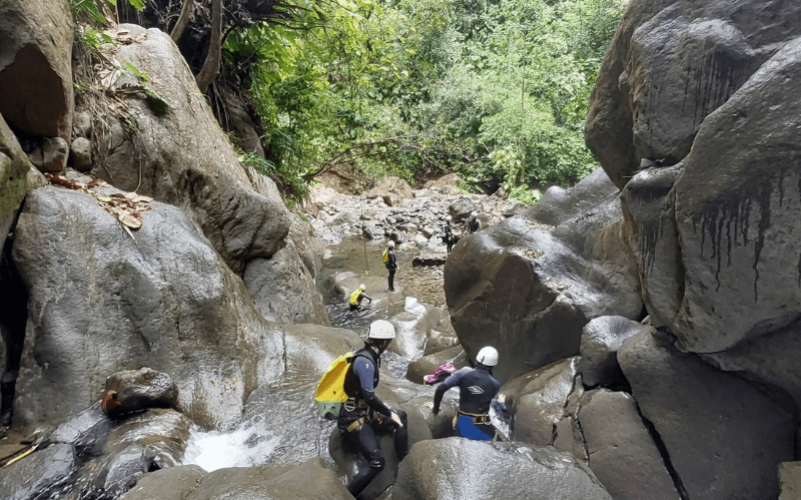 Canyoning difficile - Vauchelet - Saint-Claude